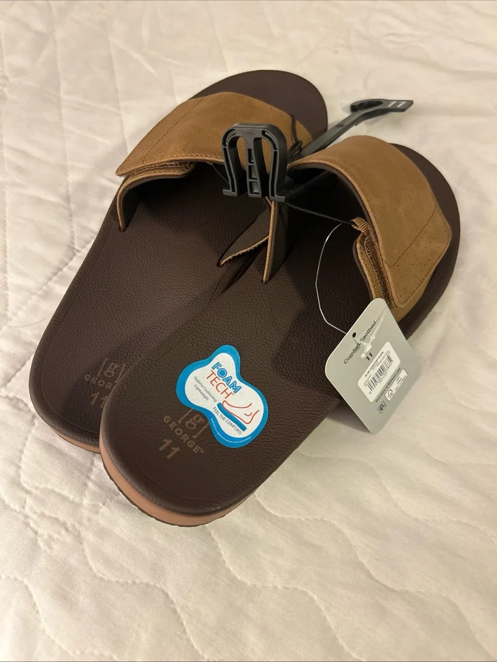 George slide sandals
